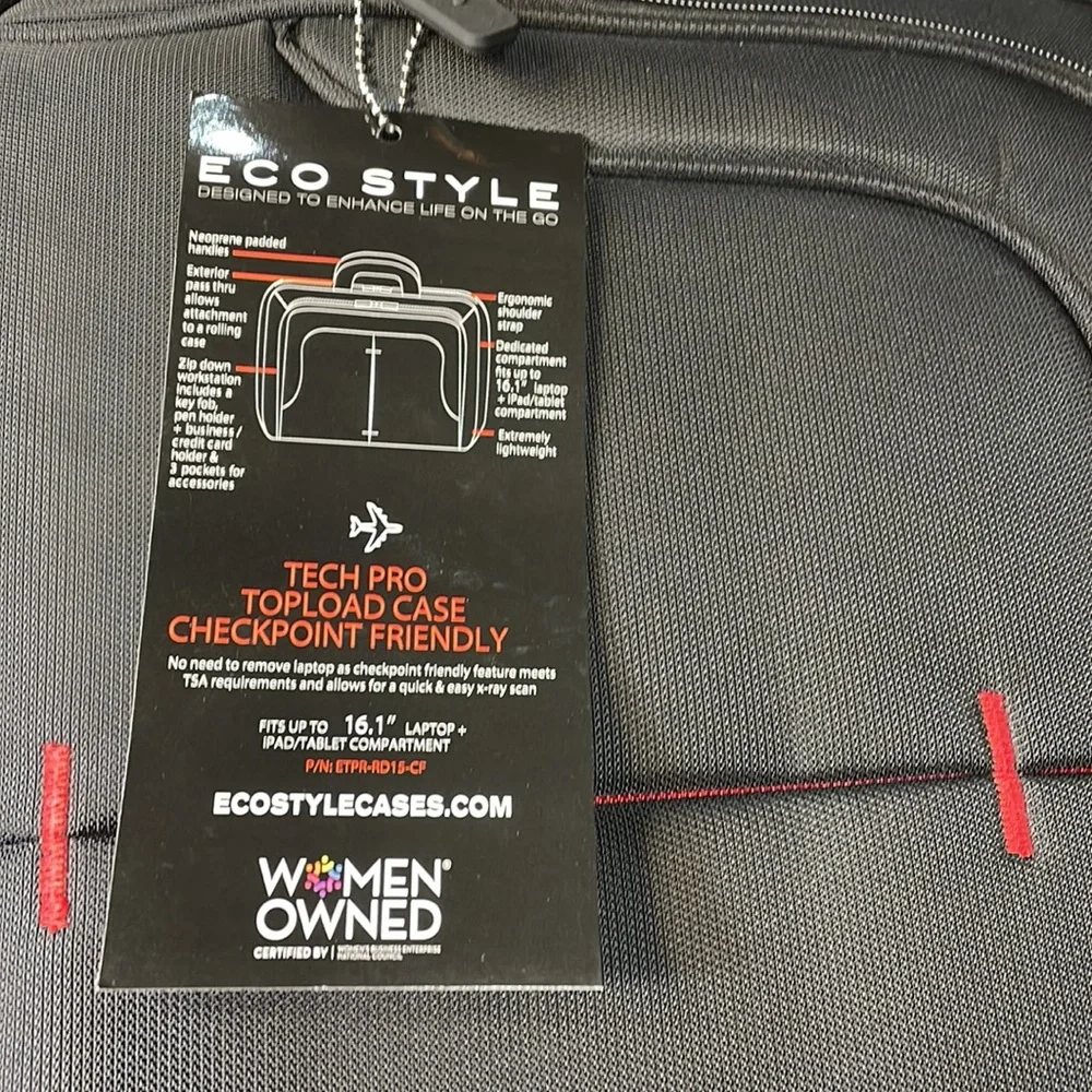 Eco Style Tech Pro Laptop Case. NWT.